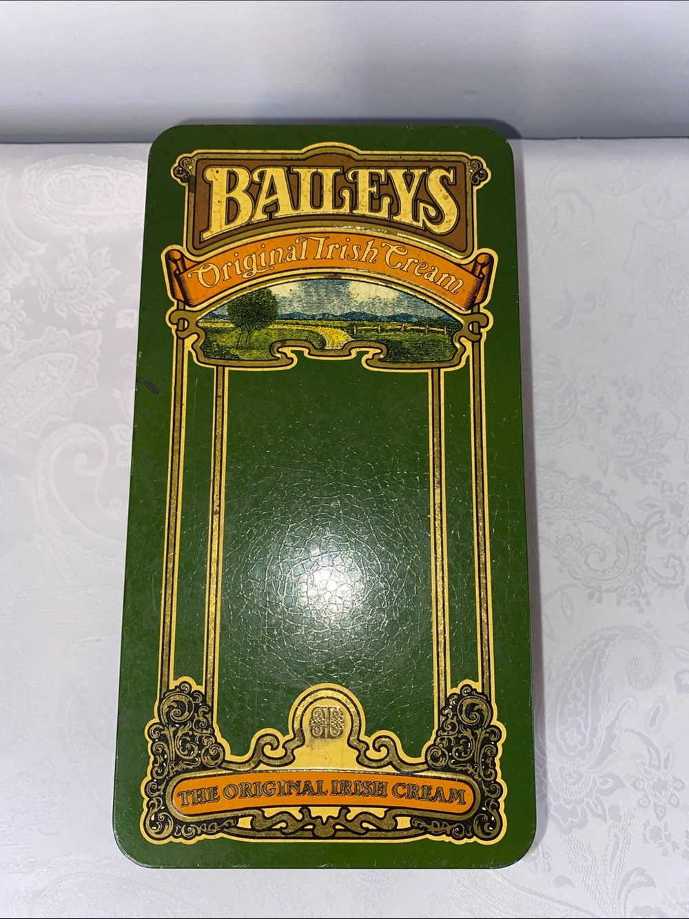 Vintage Bailey’s Irish Cream metal tin